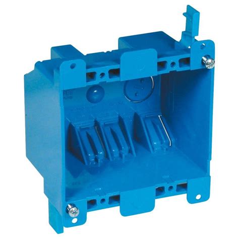 2 gang shallow electrical box|2 gang electrical outlet box.